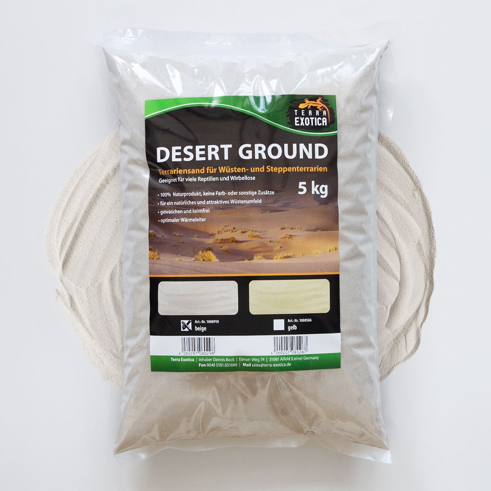 Desert Ground - Terrariensand - 5 kg - Beige