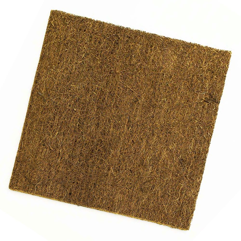 Kokosfasermatte - 30 x 30 cm - Natur