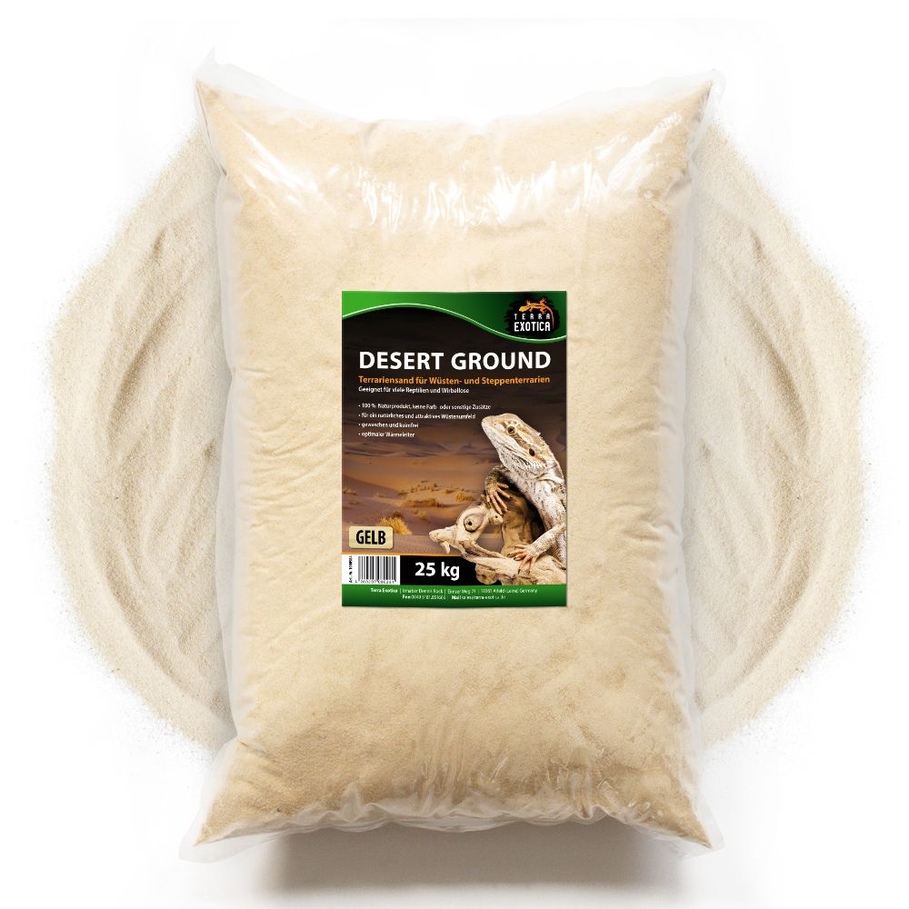 Desert Ground - Terrariensand - 25 kg - Gelb